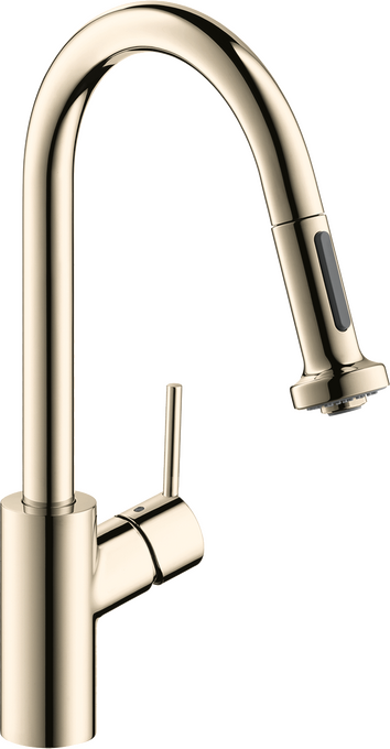 Hansgrohe Talis S2 HighArc Kitchen Faucet 2-Spray Pull-Down 1.75 GPM