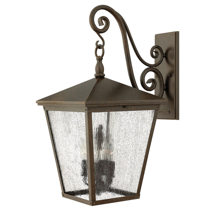 Hinkley Trellis 120V Outdoor Hanging Scroll Wall Sconce in Regency Bronze (view 3)