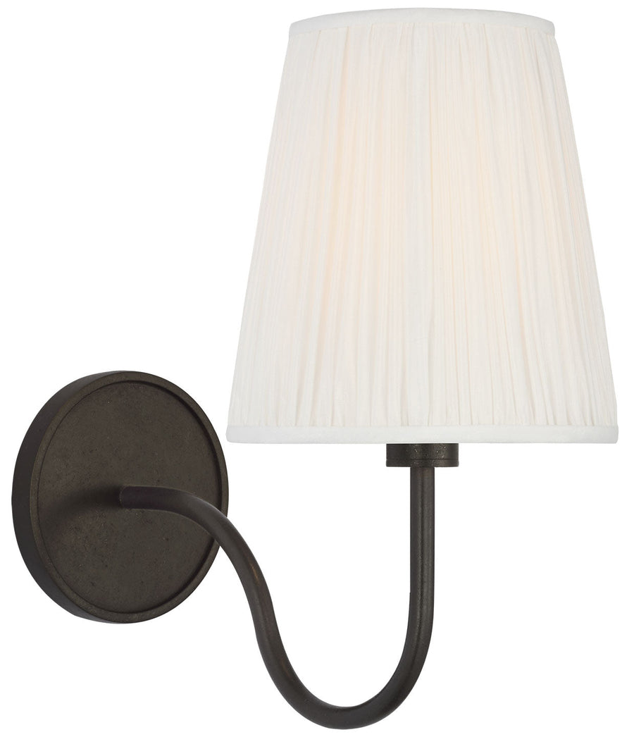 Visual Comfort Signature Lyndsie Cordless Wall Sconce in Aged Iron