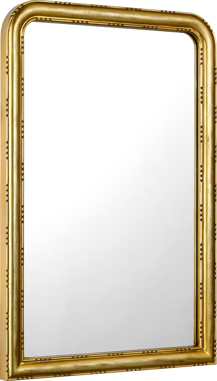 Visual Comfort Signature Matias Color-Select Backlit Mirror in Giltwood