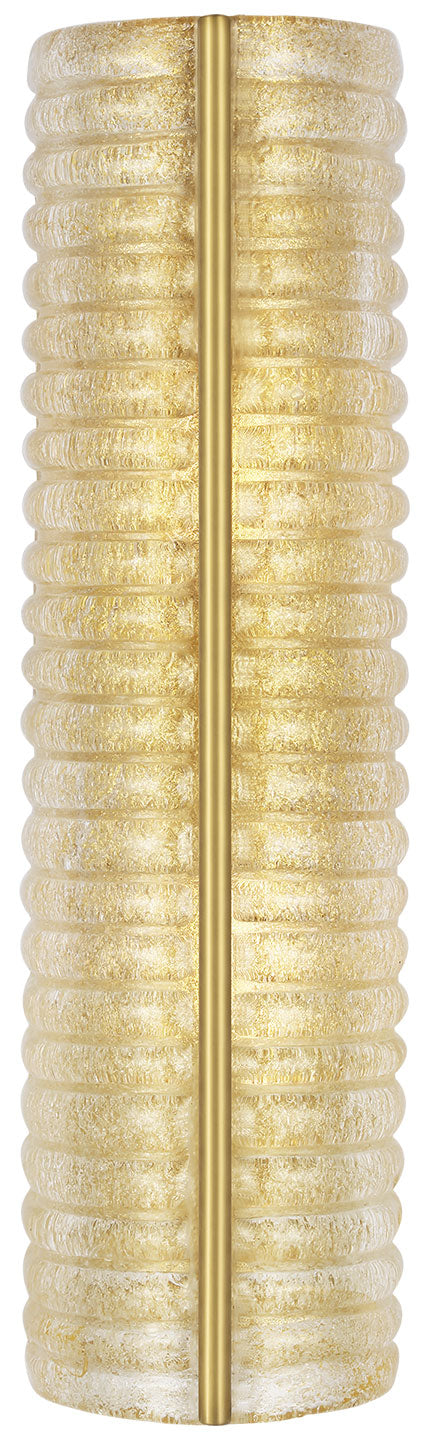 Visual Comfort Signature Claude Linear Wall Sconce in Hand-Rubbed Antique Brass (view 2)