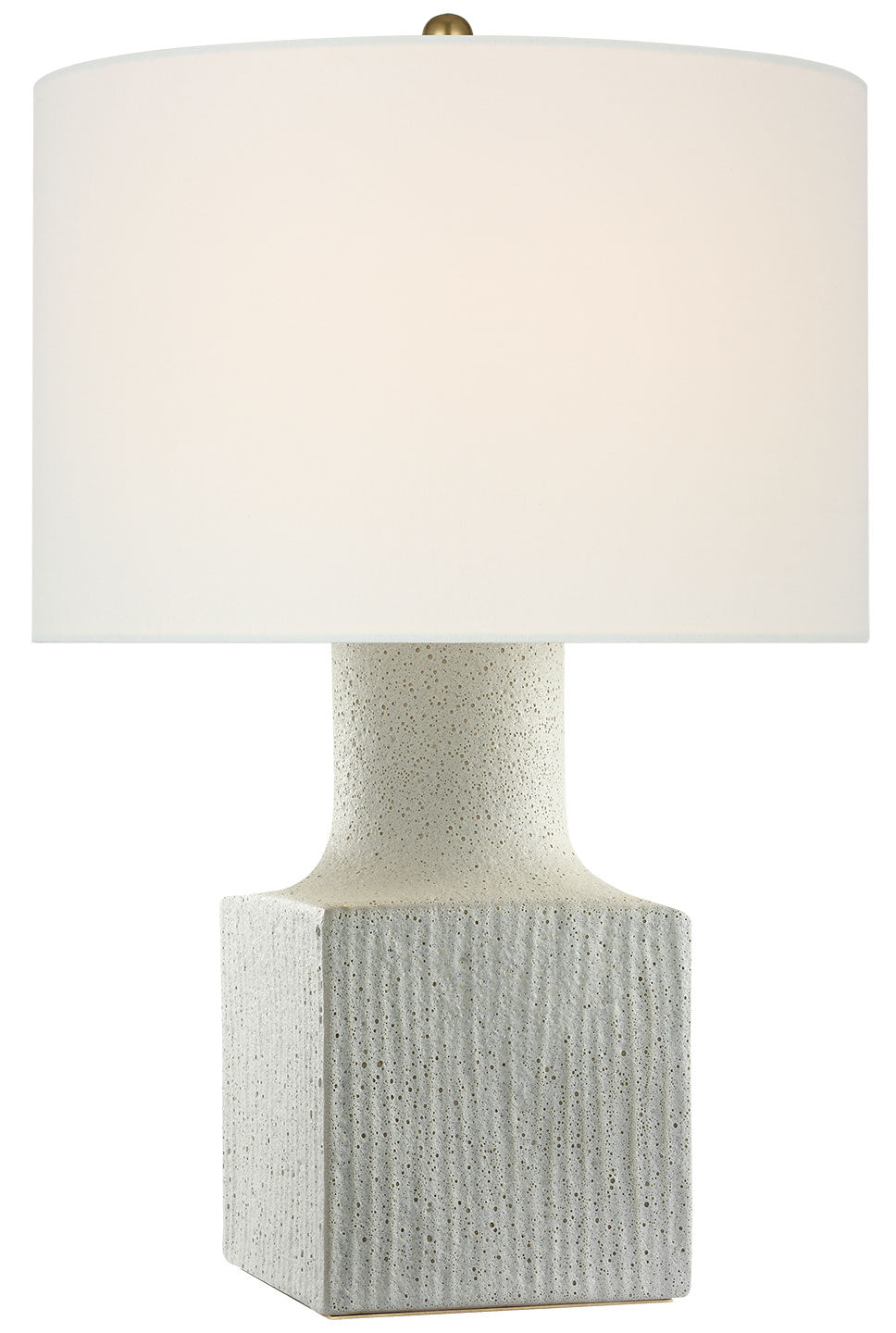 Visual Comfort Signature Aviva Table Lamp in Volcanic Ivory