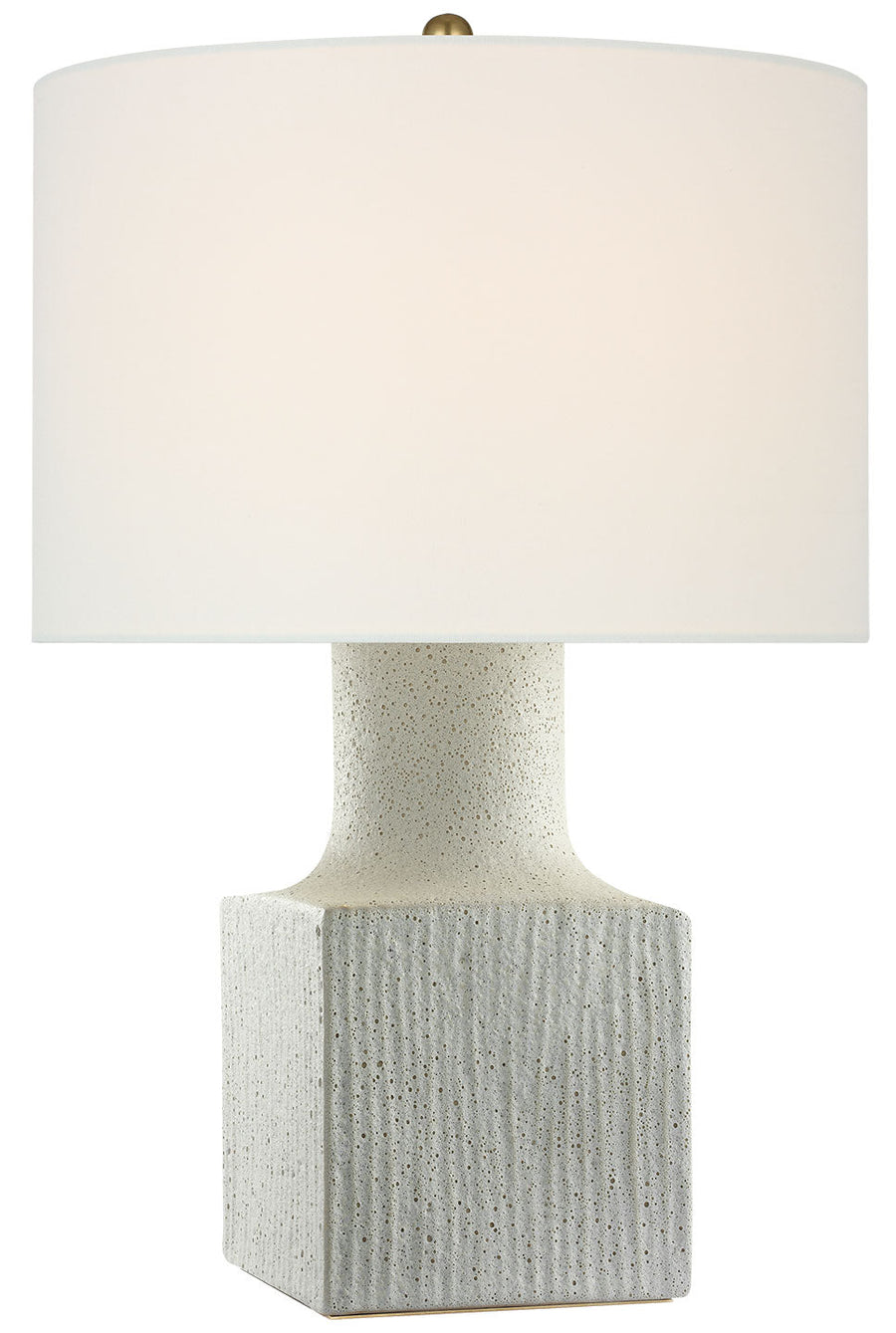 Visual Comfort Signature Aviva Table Lamp in Volcanic Ivory