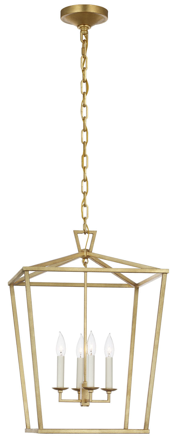 Visual Comfort Signature Darlana Lantern Pendant in Gild