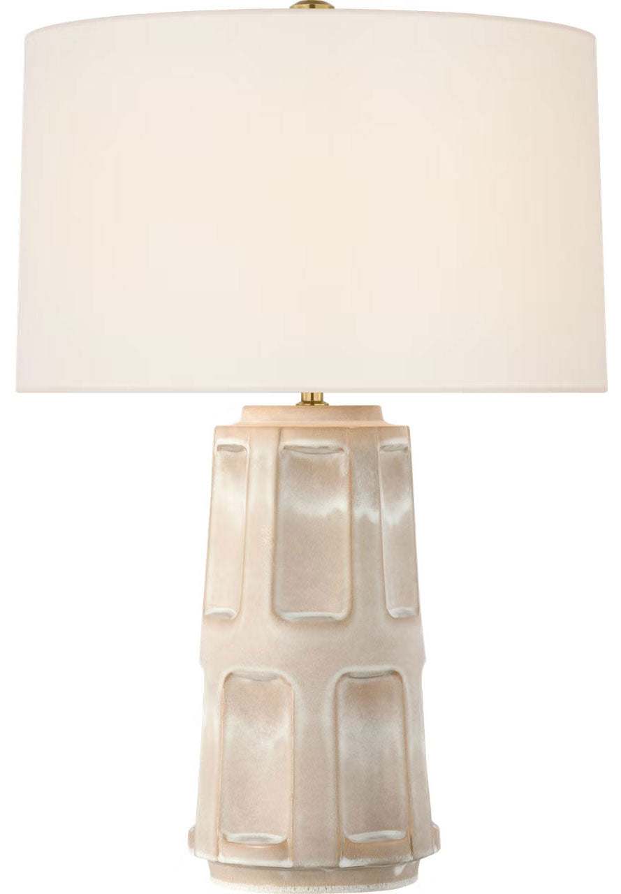 Visual Comfort Signature Altamira Table Lamp in Dusted Stone