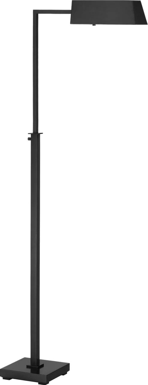 Visual Comfort Signature Adley Adjustable Pharmacy Floor Lamp in Bronze