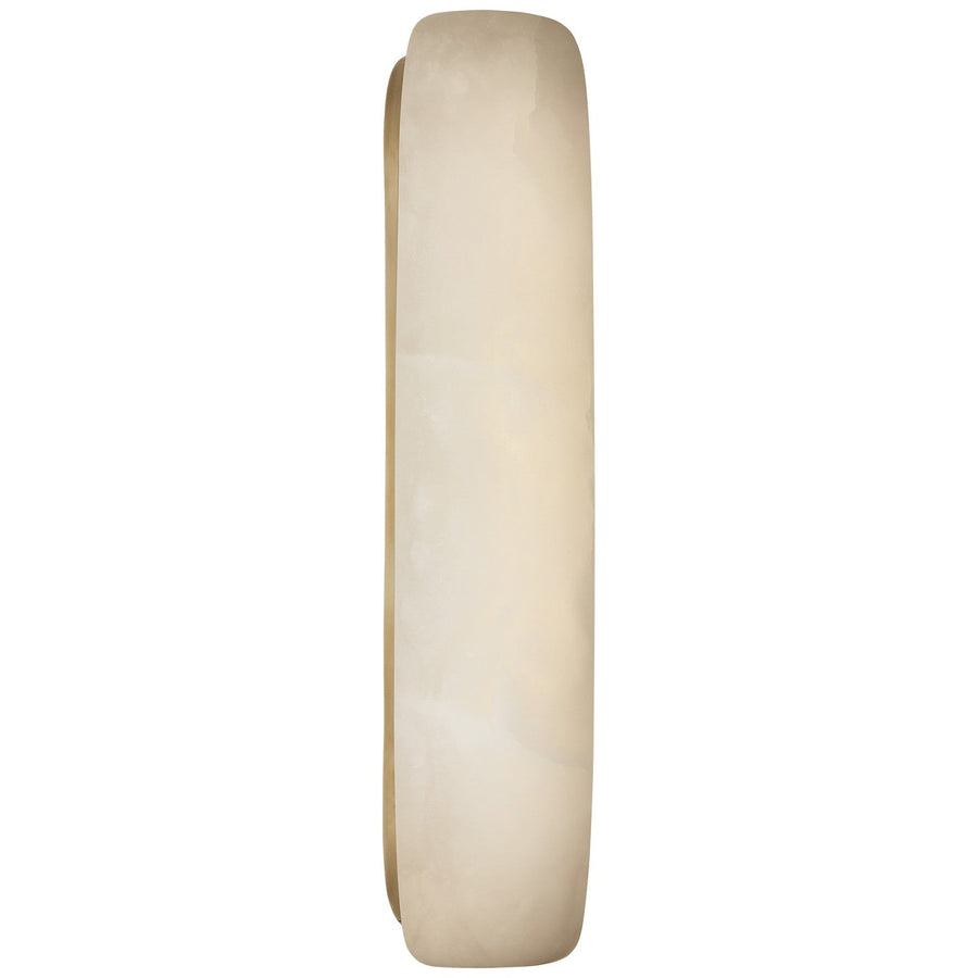 Visual Comfort Signature - KW 2670ALB/AB - LED Wall Sconce - Formosa - Alabaster and Antique-Burnished Brass