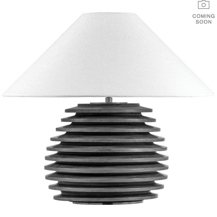 Visual Comfort Signature - KW 3715EBB-L - LED Table Lamp - Crenelle - Ebonized Birch