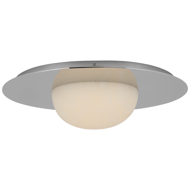 Visual Comfort Signature - KW 4007PN-ALB - LED Flush Mount - Fosse - Polished Nickel