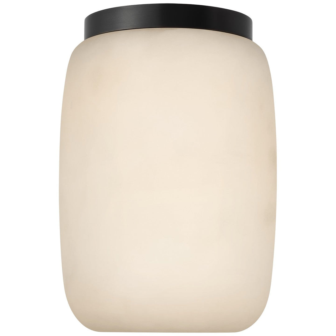 Visual Comfort Signature - KW 4903ALB/BZ - LED Flush Mount - Formosa - Alabaster and Bronze