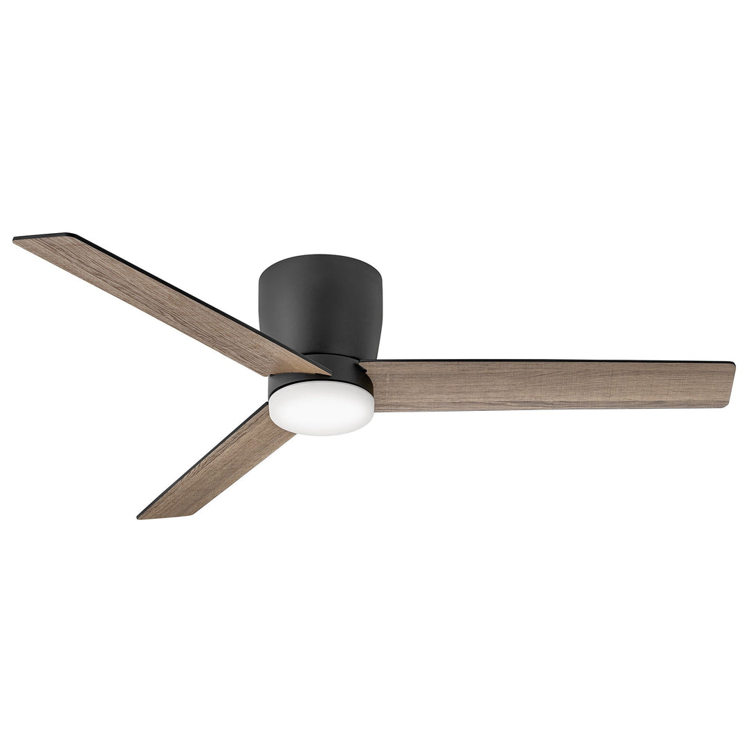 Hinkley Ari Ceiling Fan with Light in Matte Black