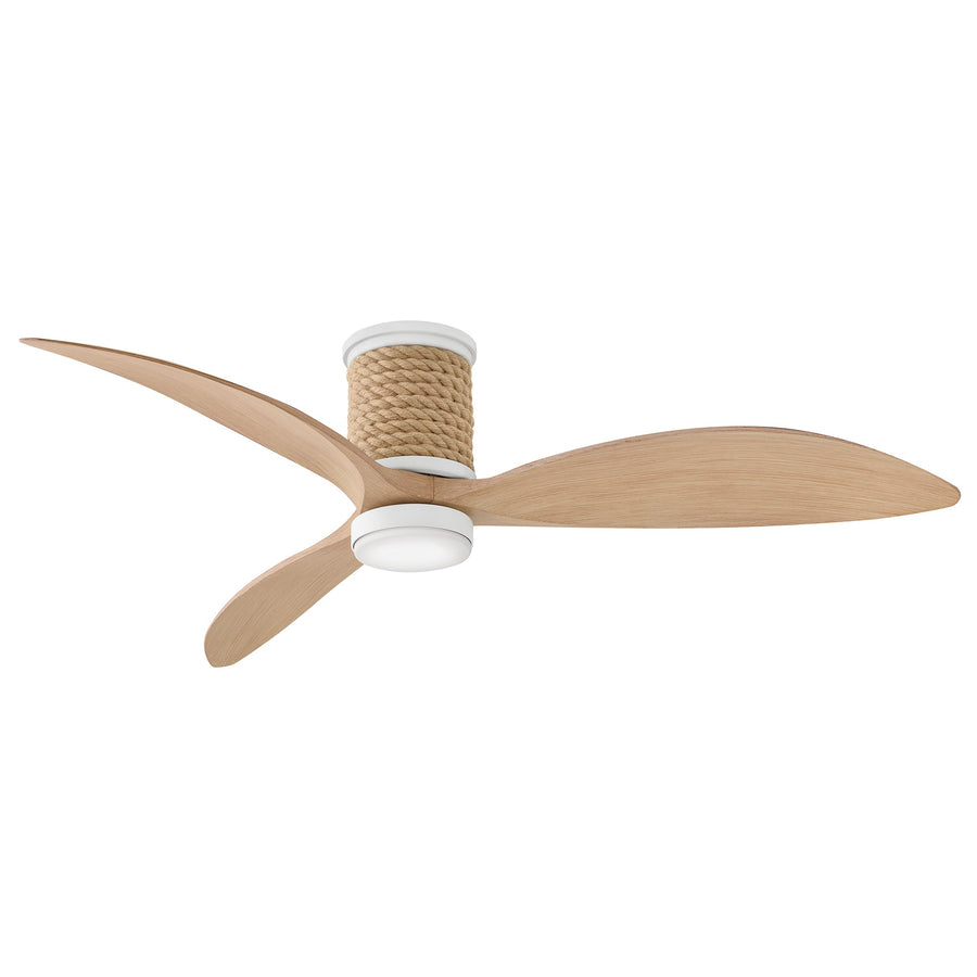 Marin Smart Flush Ceiling Fan with Light