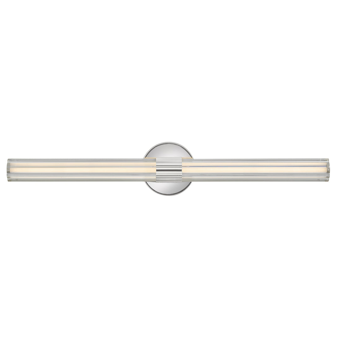 Hinkley Georgette Bathroom Vanity Light in Polished Nickel (view 3)