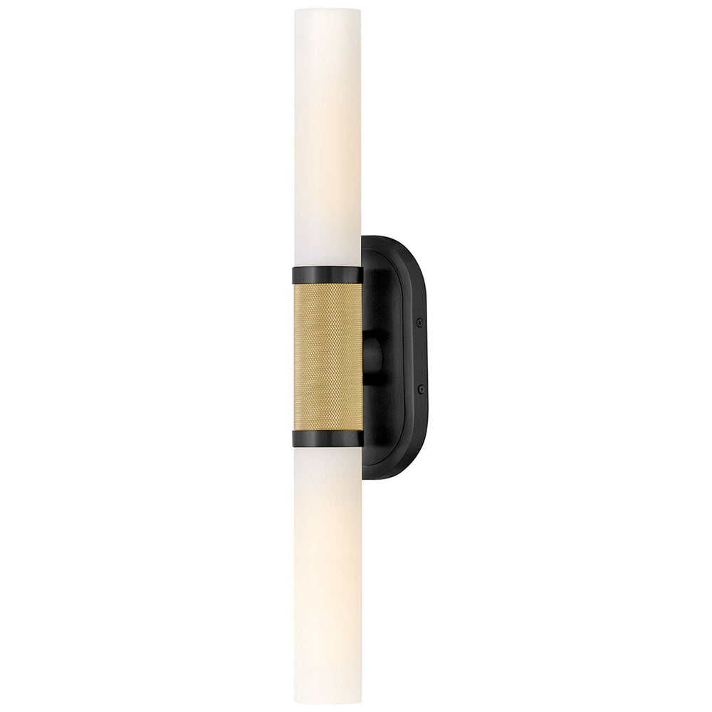 Hinkley Thayer Wall Sconce in Lacquered Brass / Black