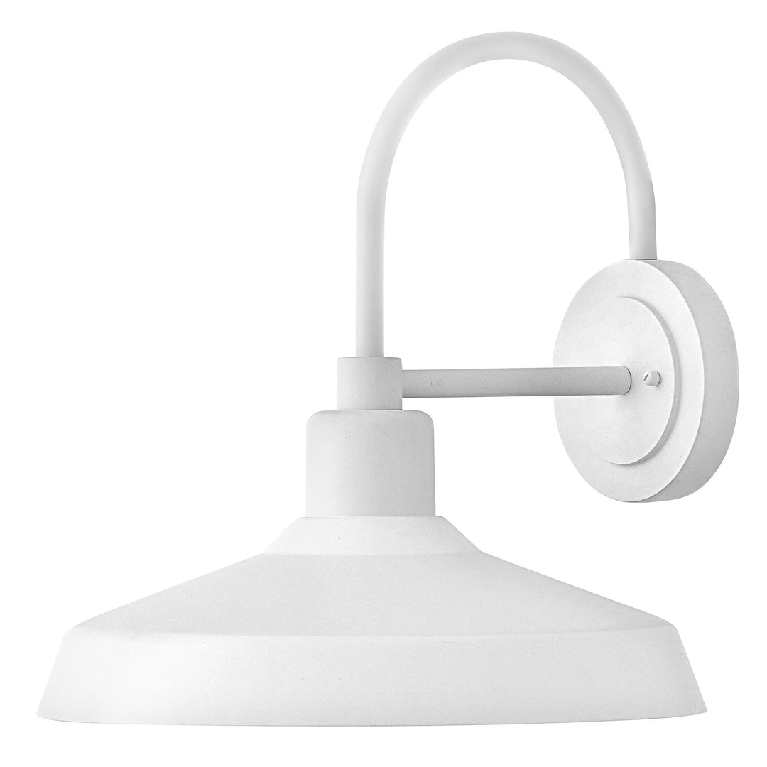 Hinkley Forge Outdoor Wall Light in Textured White (view 2)