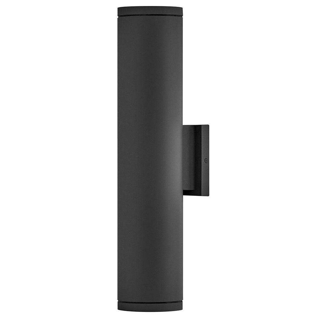 Hinkley Silo Outdoor Up / Down Wall Sconce in Black (view 3)