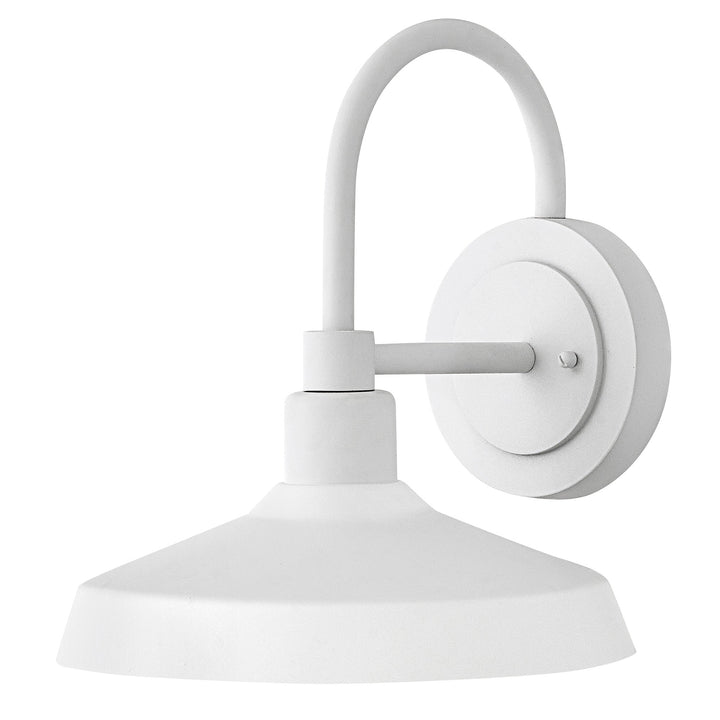 Hinkley Forge Outdoor Wall Light in Textured White