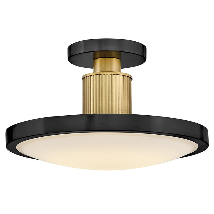 Hinkley - 47593BK-LCB - LED Semi-Flush Mount - Kieran - Black