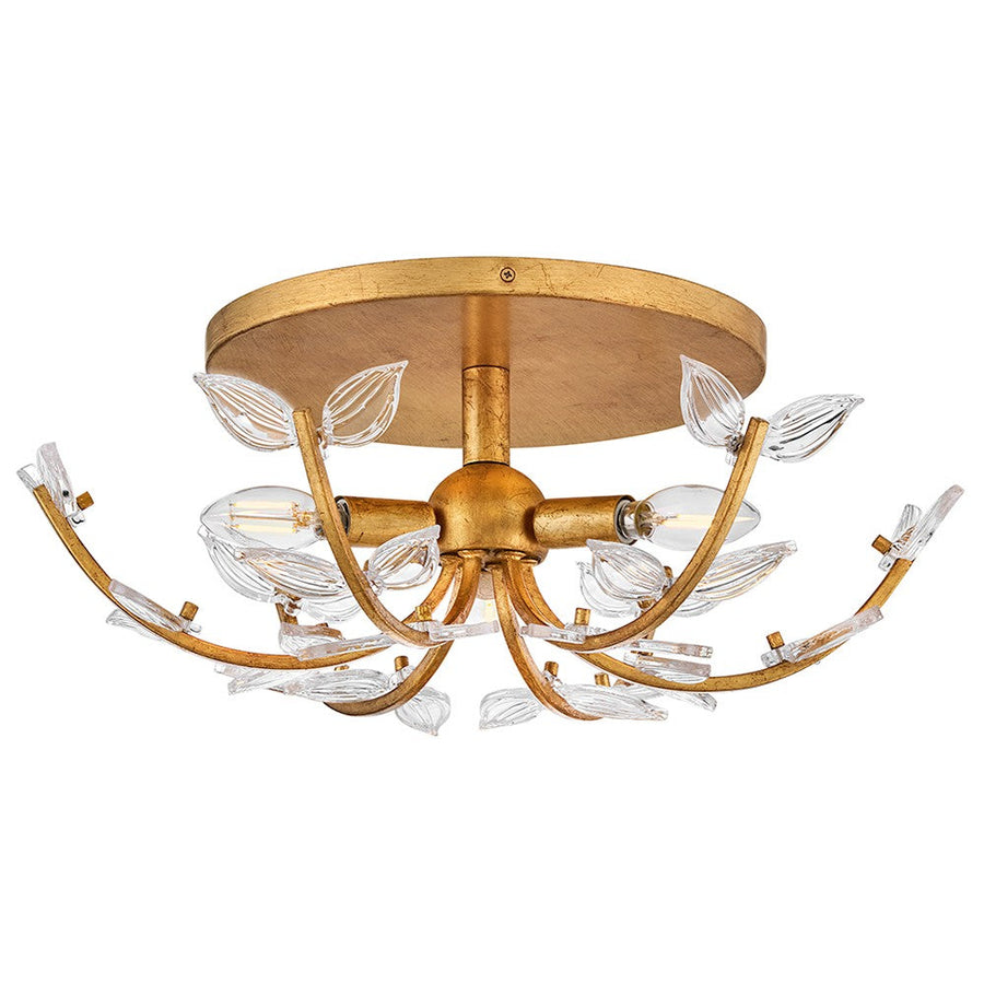 Hinkley - 48283DA - LED Semi-Flush Mount - Aliso - Distressed Brass