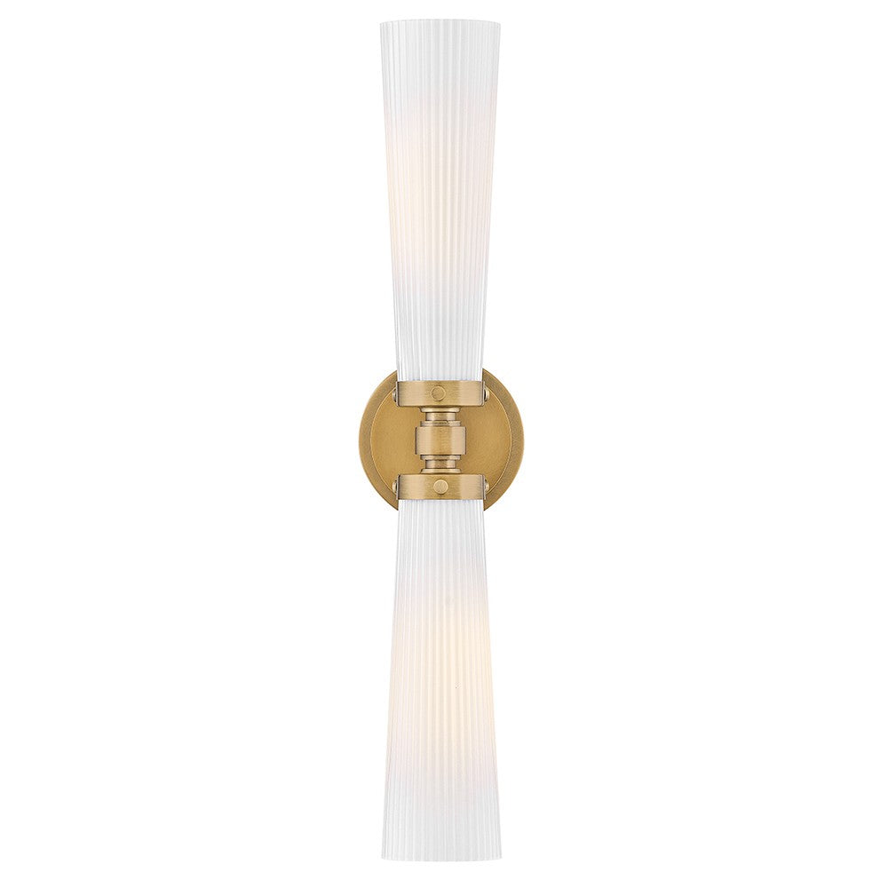 Hinkley - 50092HB-CO - LED Vanity - Jude - Heritage Brass