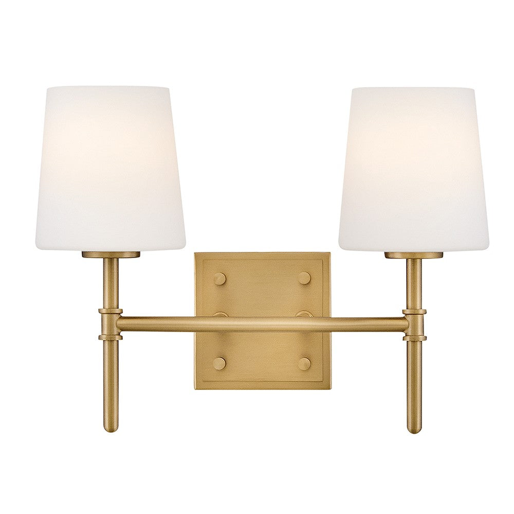 Hinkley - 56952LCB - LED Vanity - Saunders - Lacquered Brass