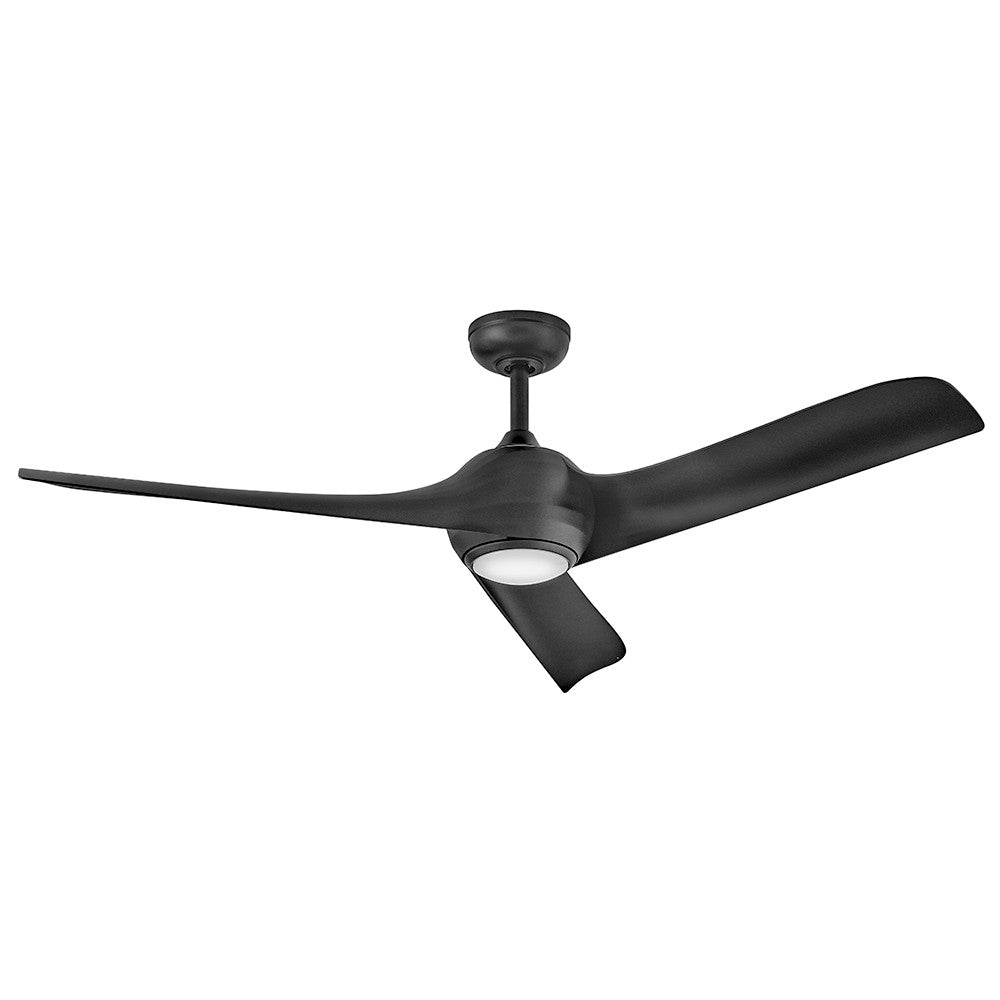 Hinkley - 907256FMB-LDD - 56" Smart Fan - Tiburon - Matte Black