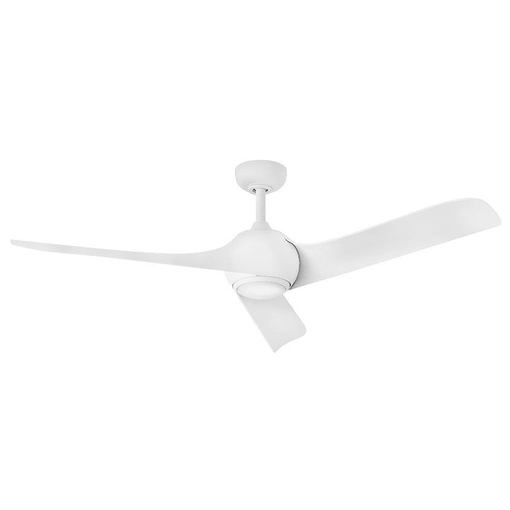 Hinkley - 907256FMW-LDD - 56" Smart Fan - Tiburon - Matte White