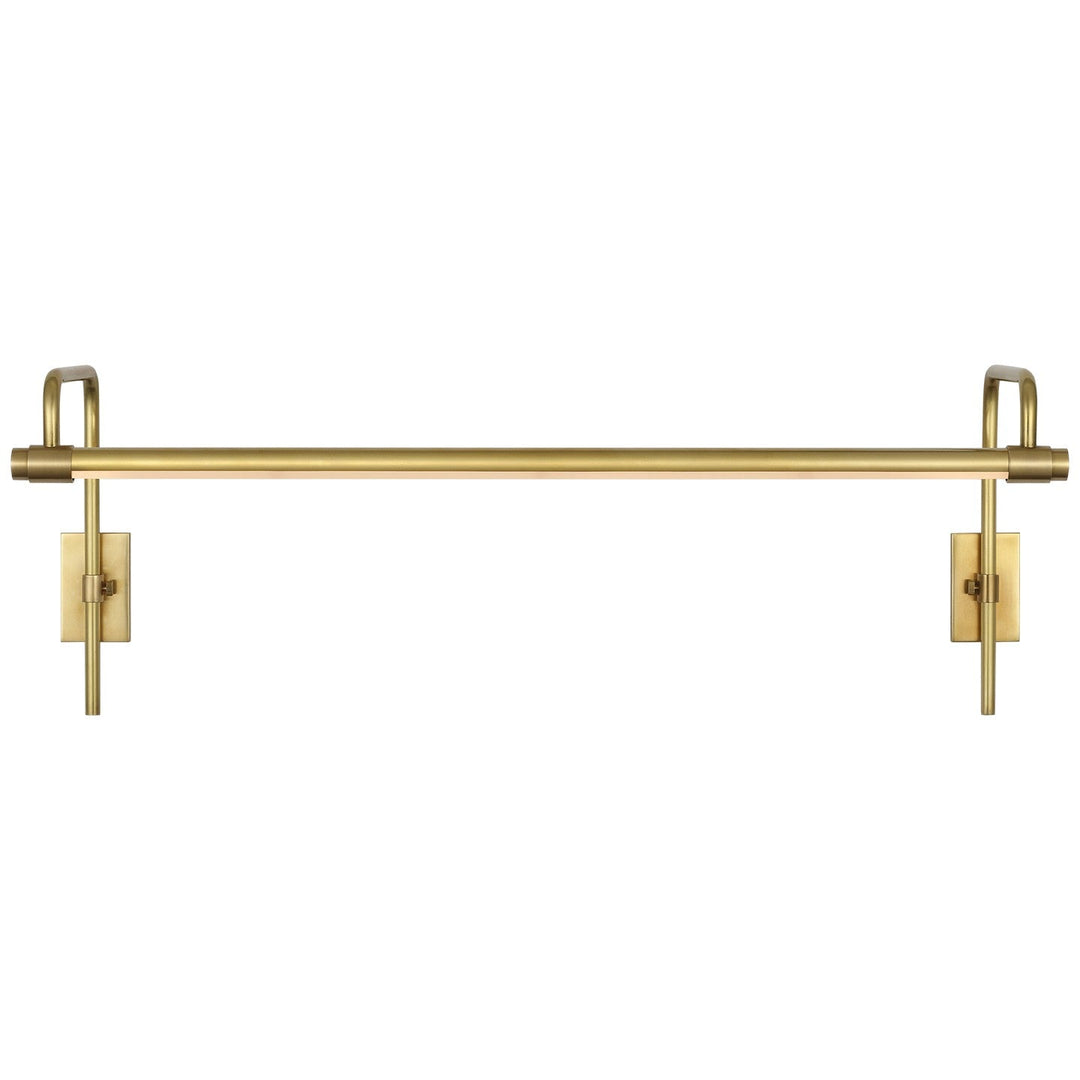 Visual Comfort Signature - TOB 2612HAB - LED Picture Light - Kidd - Hand-Rubbed Antique Brass
