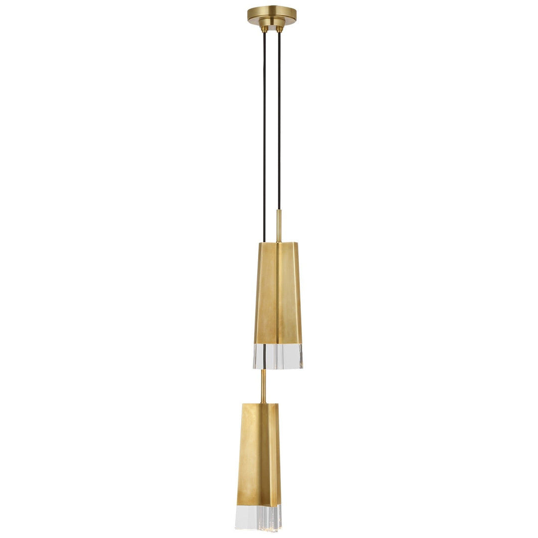 Visual Comfort Signature - TOB 5661HAB-CG - LED Pendant - Matcha - Hand-Rubbed Antique Brass
