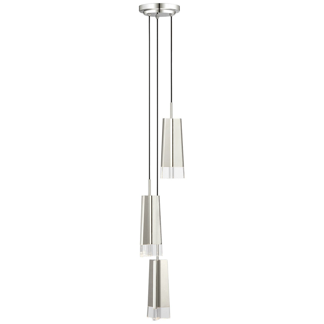 Visual Comfort Signature - TOB 5662PN-CG - LED Pendant - Matcha - Polished Nickel