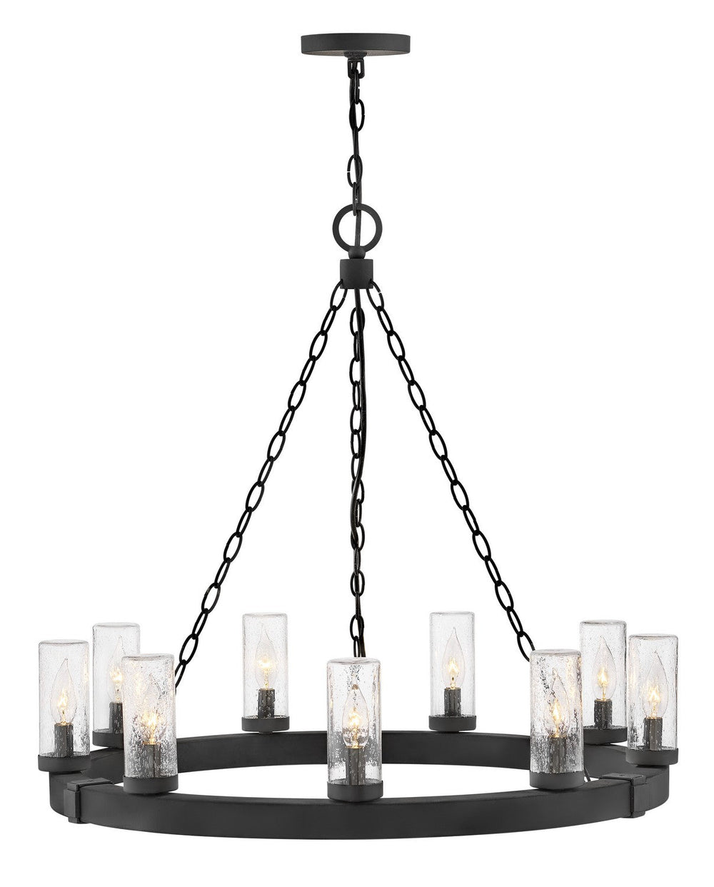 Hinkley - 29208BK-LV - LED Chandelier - Sawyer - Black