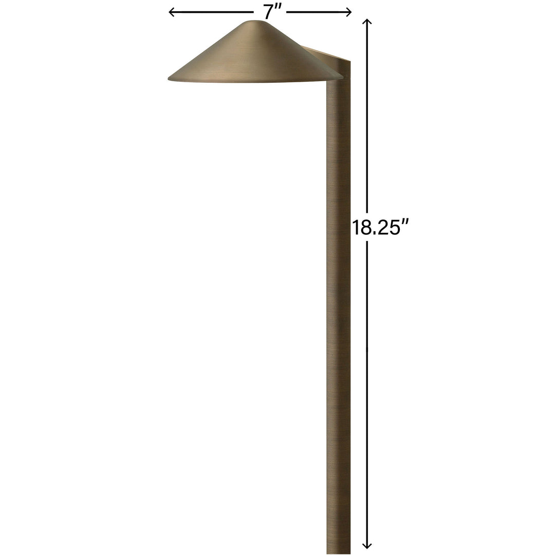 Hinkley Hardy Island 12V Round Side Mount Path Light (view 4)