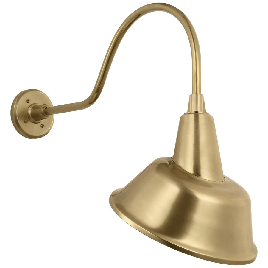 Visual Comfort Signature - TOB 2802HAB/S3-HAB - LED Barn Light - Academy Barn Light - Hand-Rubbed Antique Brass
