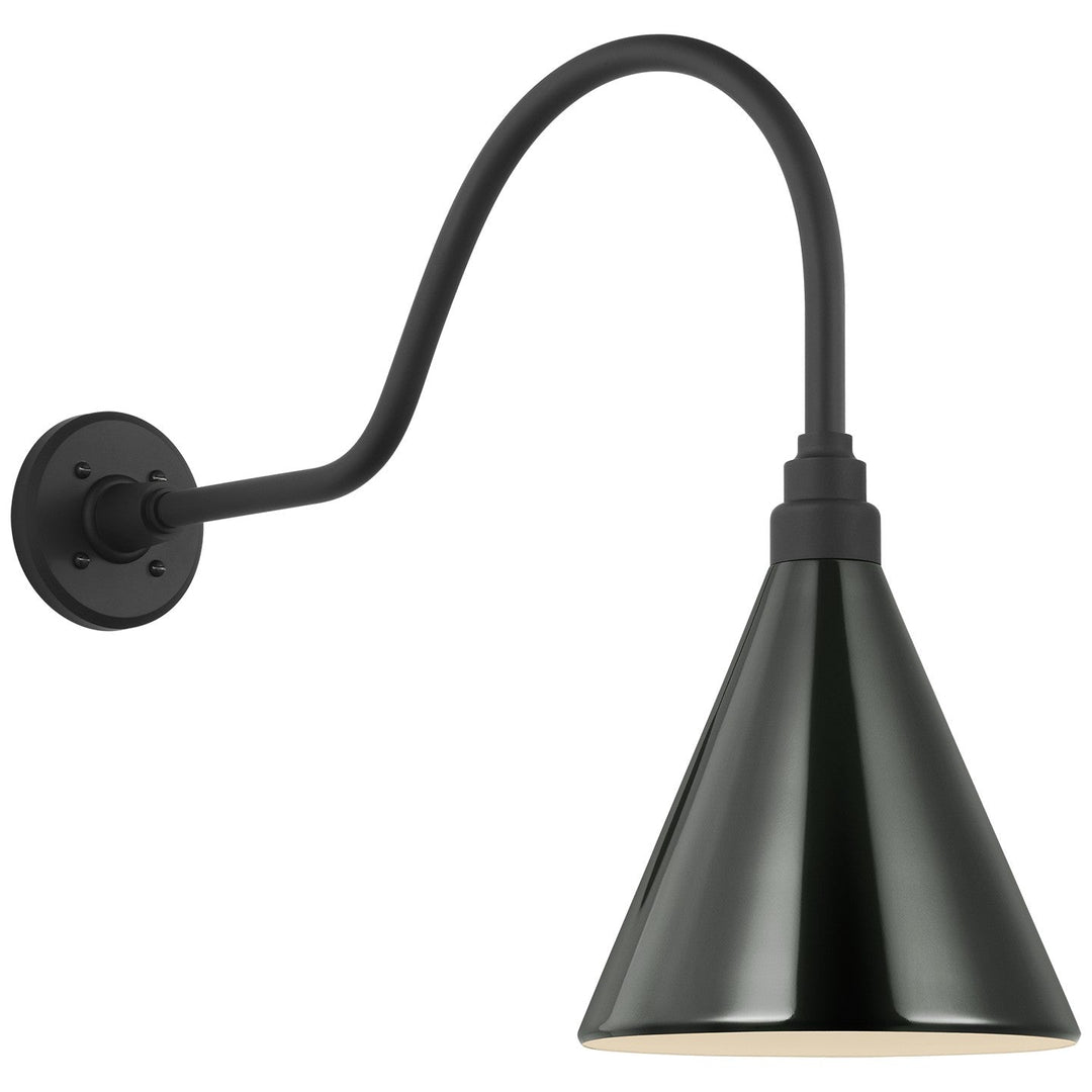 Visual Comfort Signature - TOB 2802MBK/S10-G - LED Barn Light - Academy Barn Light - Matte Black
