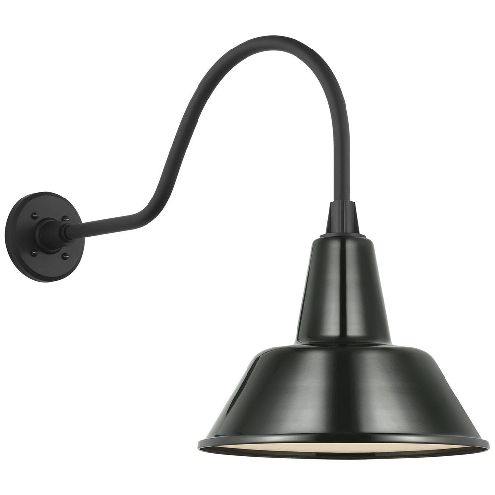 Visual Comfort Signature - TOB 2802MBK/S1-G - LED Barn Light - Academy Barn Light - Matte Black