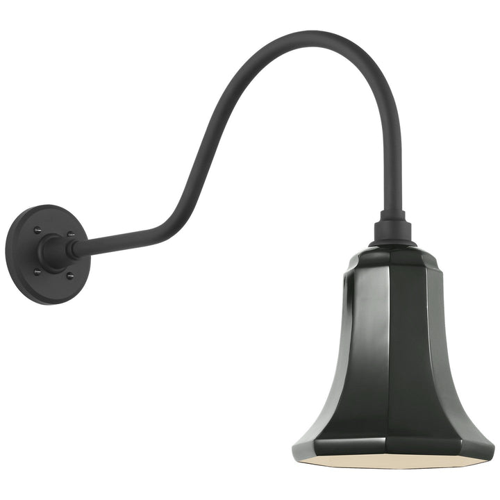 Visual Comfort Signature - TOB 2802MBK/S8-G - LED Barn Light - Academy Barn Light - Matte Black