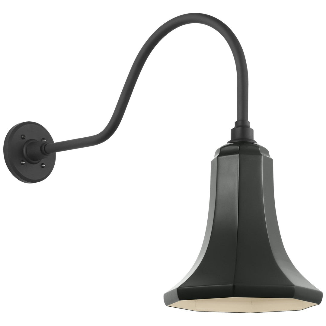 Visual Comfort Signature - TOB 2802MBK/S9-G - LED Barn Light - Academy Barn Light - Matte Black