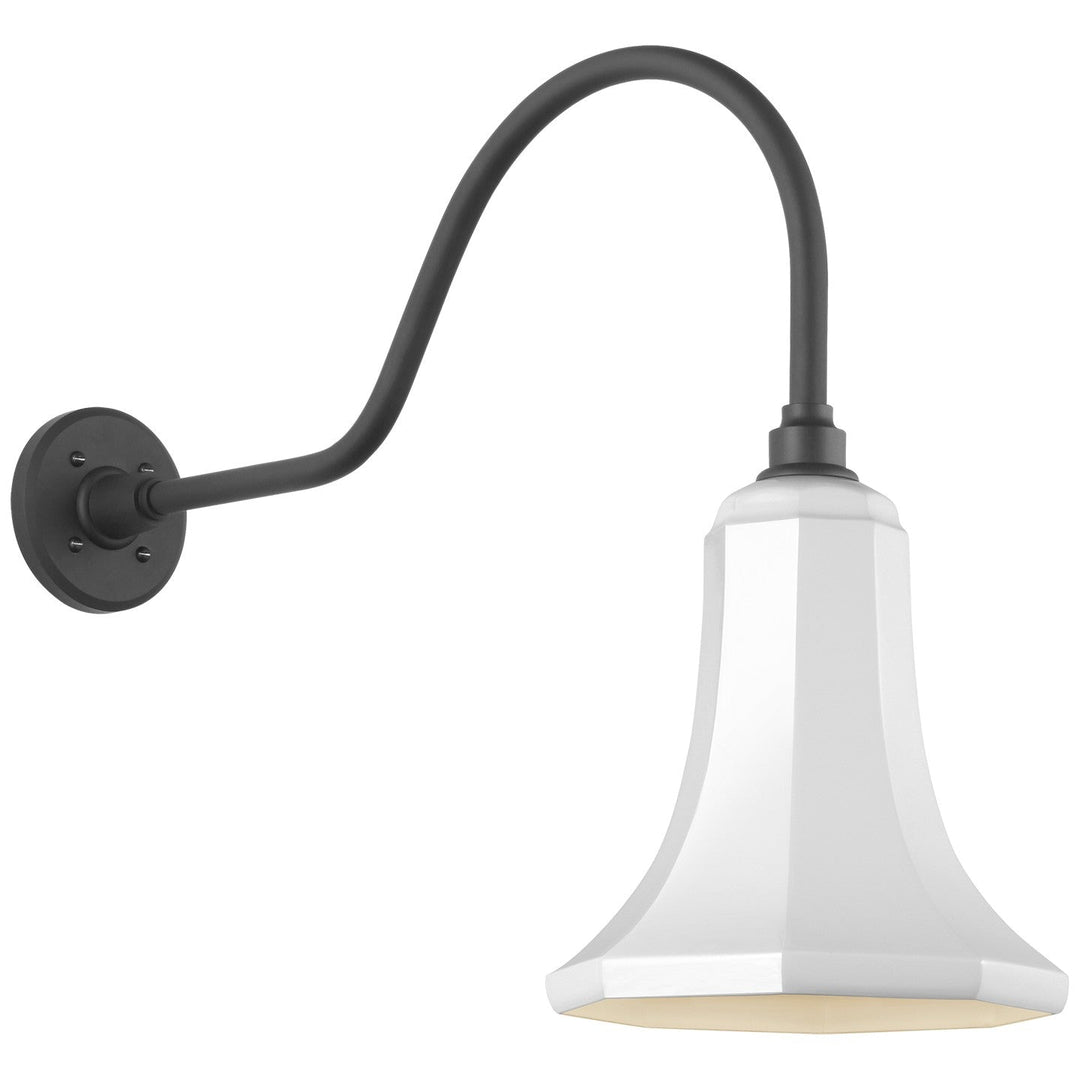 Visual Comfort Signature - TOB 2802MBK/S9-WHT - LED Barn Light - Academy Barn Light - Matte Black
