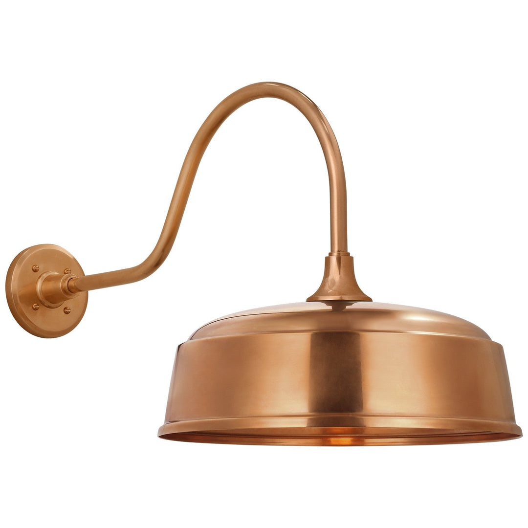 Visual Comfort Signature - TOB 2802SC/S7-SC - LED Barn Light - Academy Barn Light - Soft Copper