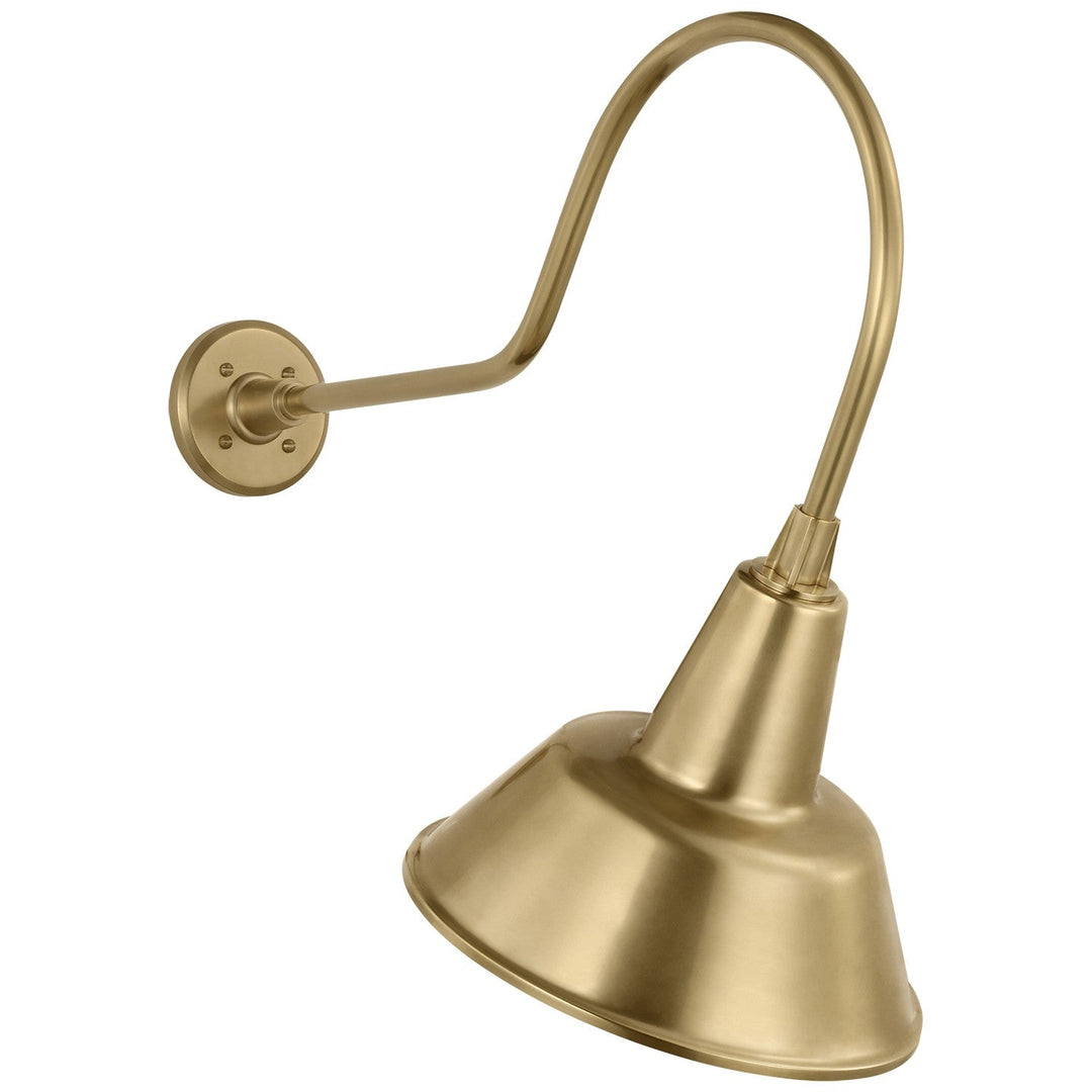 Visual Comfort Signature - TOB 2803HAB/S1-HAB - LED Barn Light - Academy Barn Light - Hand-Rubbed Antique Brass