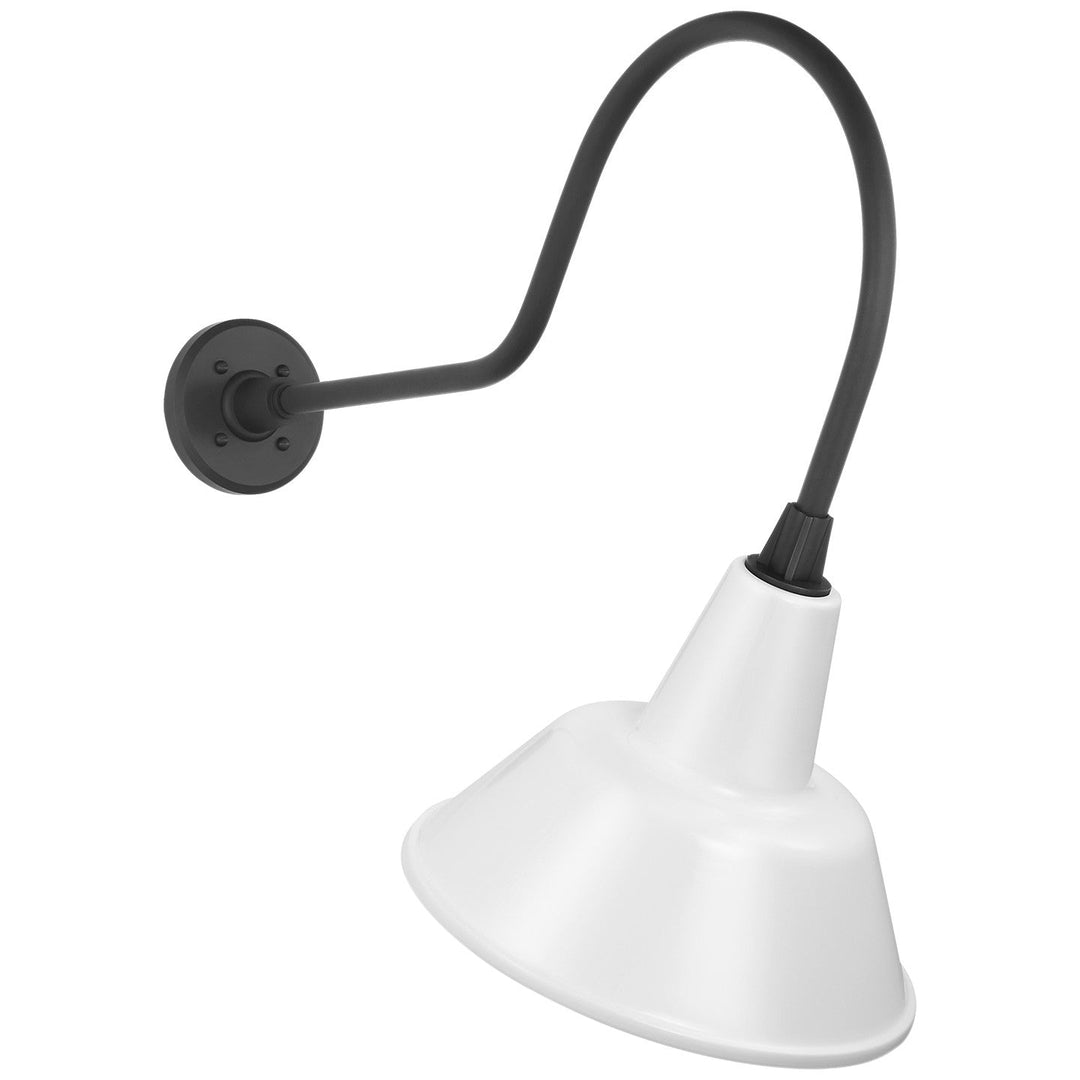 Visual Comfort Signature - TOB 2803MBK/S1-WHT - LED Barn Light - Academy Barn Light - Matte Black