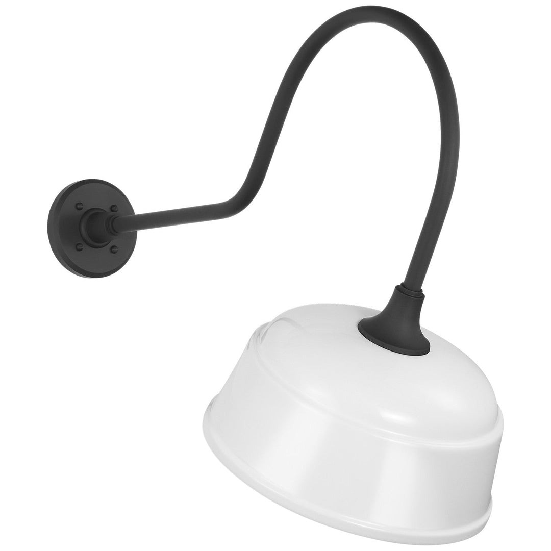 Visual Comfort Signature - TOB 2803MBK/S6-WHT - LED Barn Light - Academy Barn Light - Matte Black