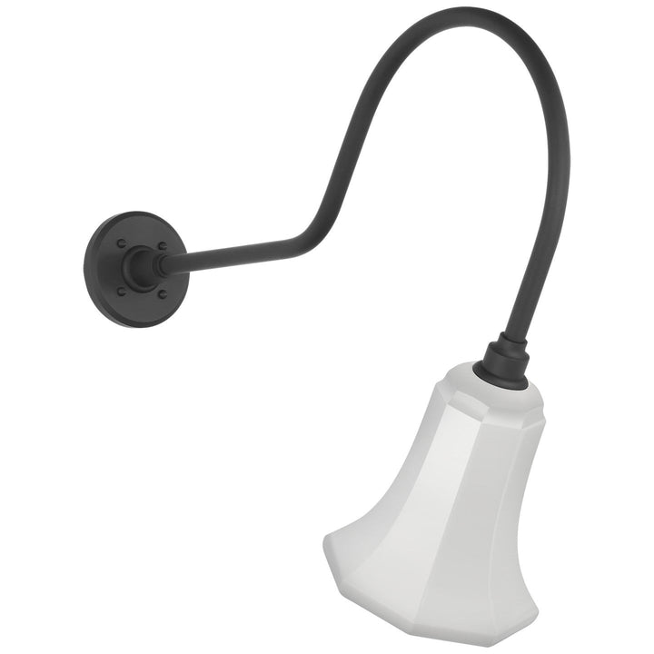 Visual Comfort Signature - TOB 2803MBK/S8-WHT - LED Barn Light - Academy Barn Light - Matte Black