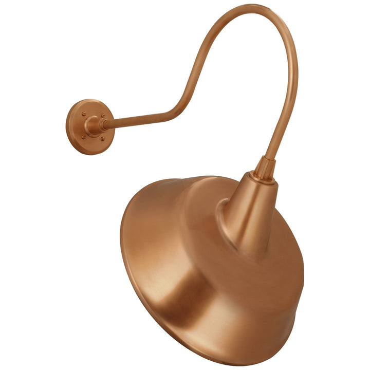 Visual Comfort Signature - TOB 2803SC/S4-SC - LED Barn Light - Academy Barn Light - Soft Copper
