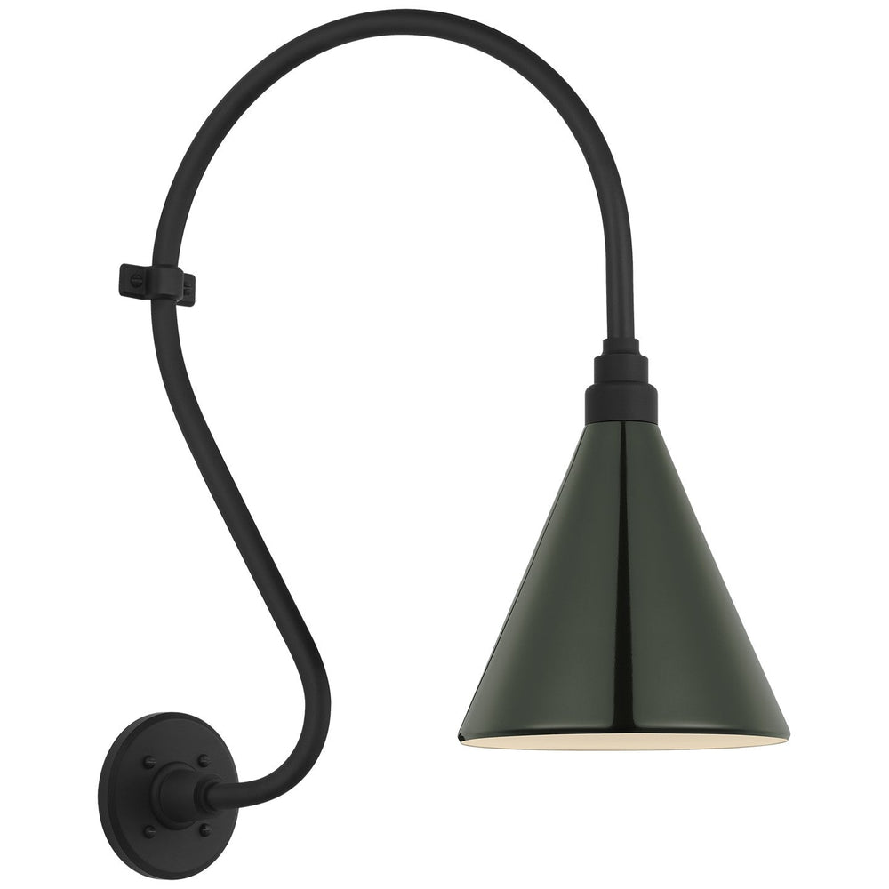 Visual Comfort Signature - TOB 2804MBK/S10-G - LED Barn Light - Academy Barn Light - Matte Black