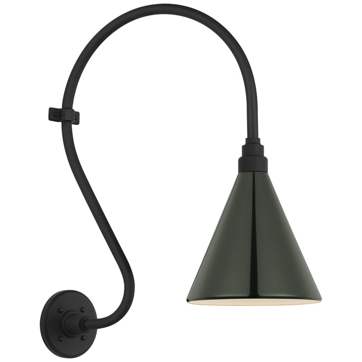 Visual Comfort Signature - TOB 2804MBK/S10-G - LED Barn Light - Academy Barn Light - Matte Black