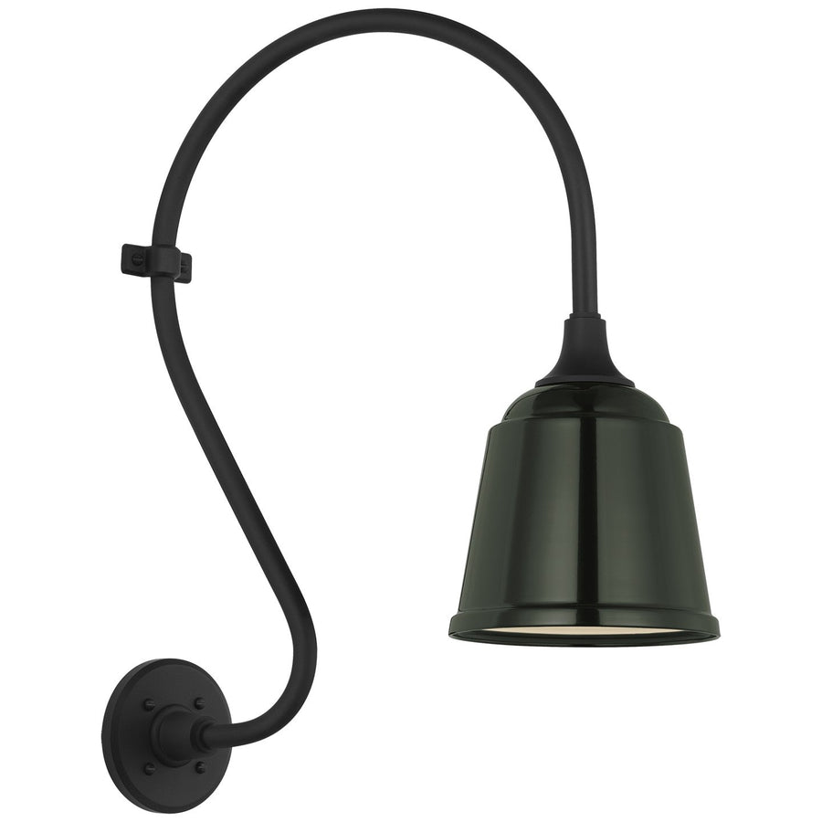 Visual Comfort Signature - TOB 2804MBK/S5-G - LED Barn Light - Academy Barn Light - Matte Black