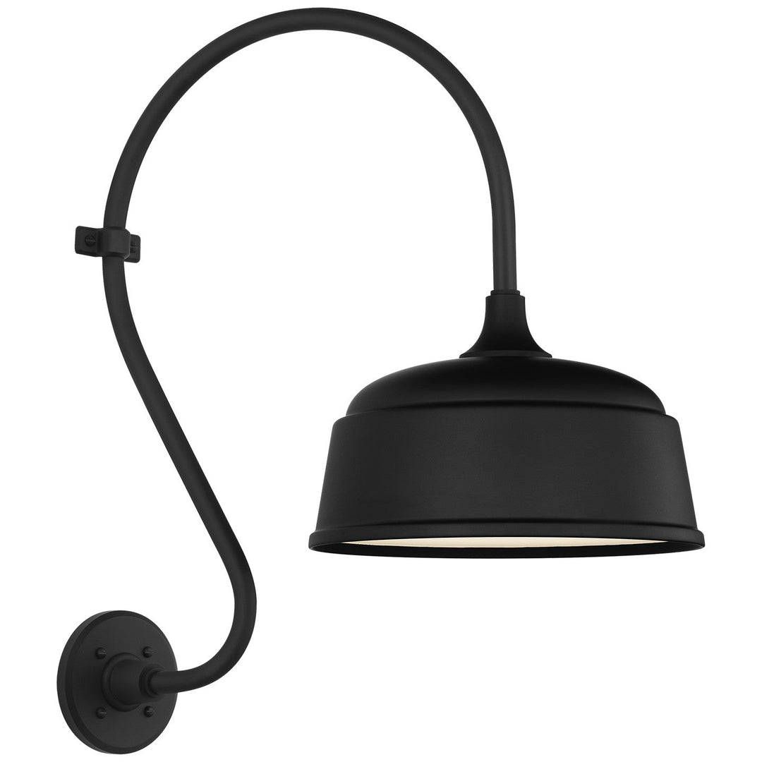 Visual Comfort Signature - TOB 2804MBK/S6-MBK - LED Barn Light - Academy Barn Light - Matte Black