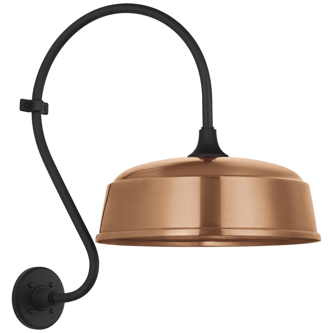 Visual Comfort Signature - TOB 2804MBK/S7-SC - LED Barn Light - Academy Barn Light - Matte Black