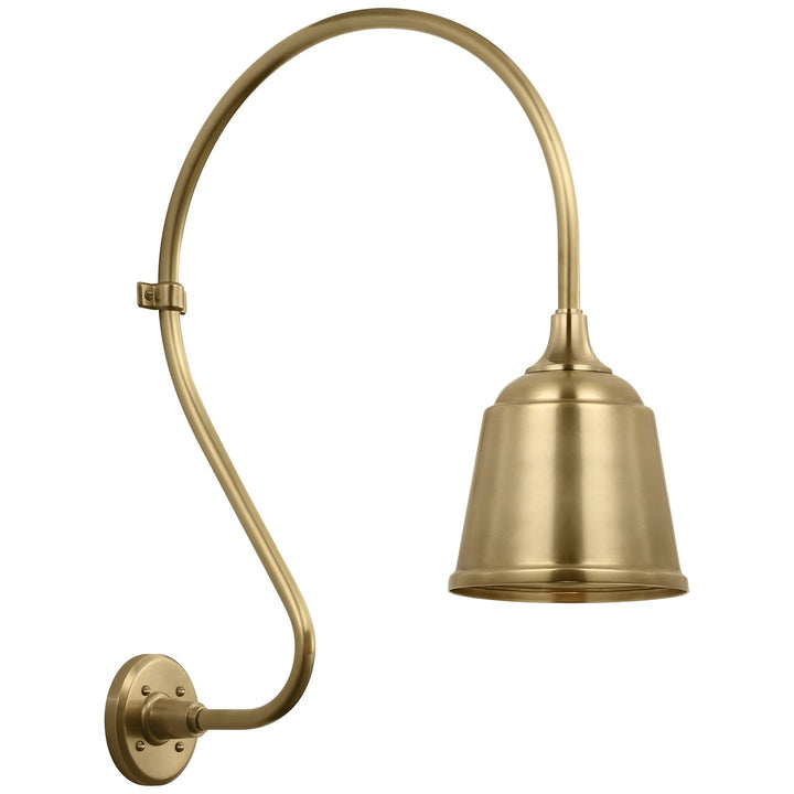 Visual Comfort Signature - TOB 2805HAB/S5-HAB - LED Barn Light - Academy Barn Light - Hand-Rubbed Antique Brass